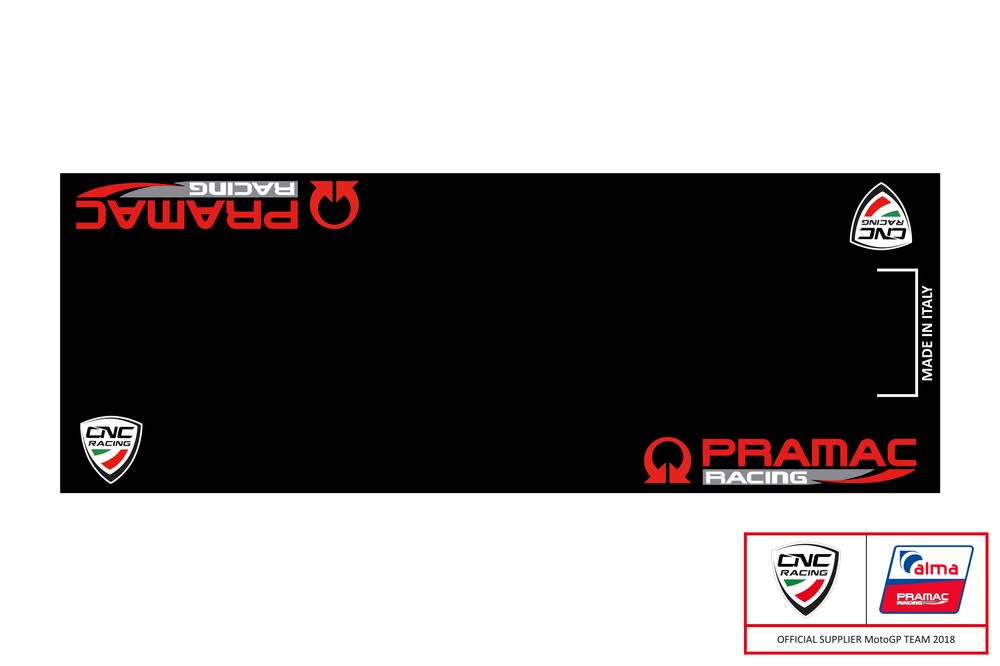 CNC Racing Tapis garage 220 cm x 80 cm Pramac Racing limited edition