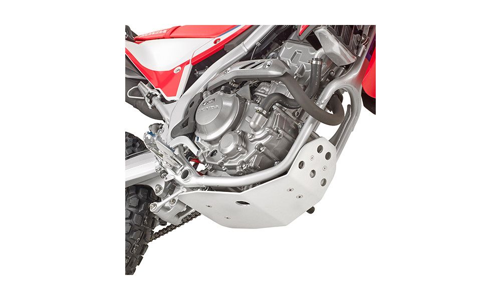 Givi Motorschutz aus satiniertem und eloxiertem Aluminium für Honda CRF 300 L (21)