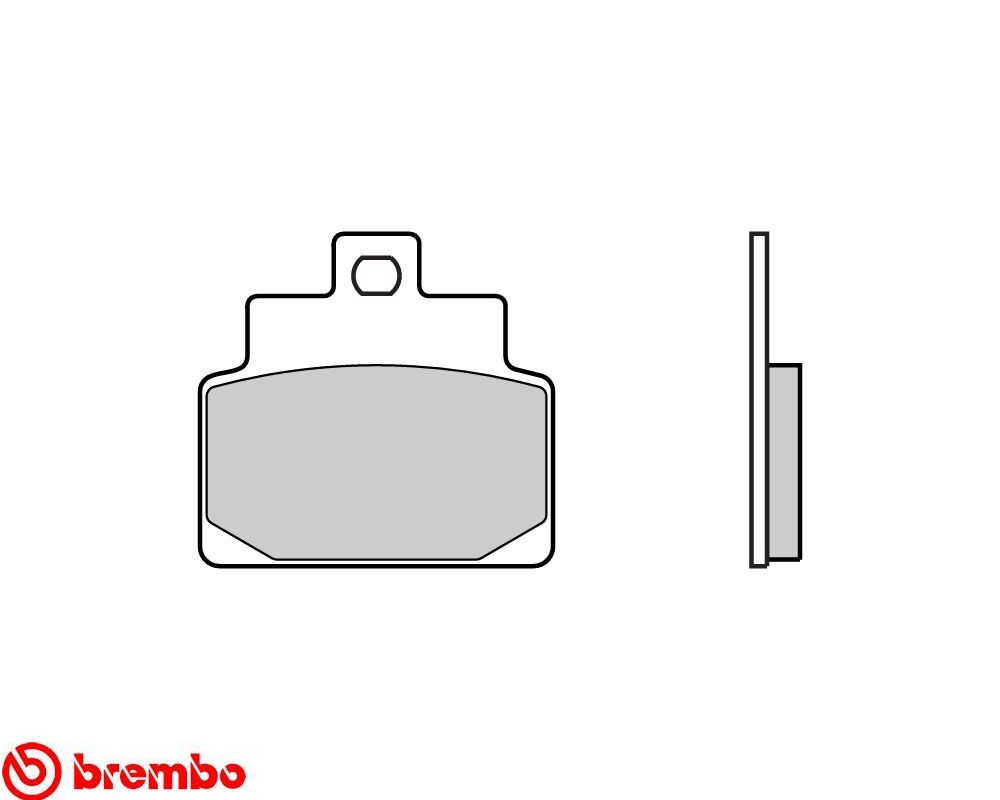 Brembo Pastiglie freno sinterizzate Scooter ant./post. Aprilia SCARABEO