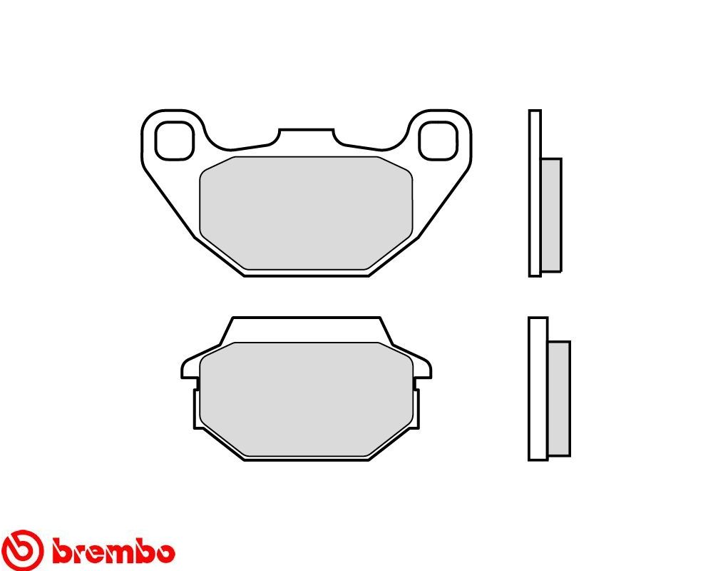 Brembo Pastiglie freno sinterizzate Scooter ant./post. Kymco AGILITY