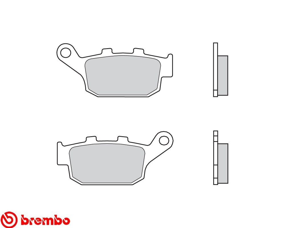 Brembo Pastiglie freno sinterizzate Scooter post. Honda PANTHEON FES 