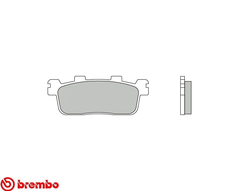 Brembo Sinter brake pads Scooter front Sym SB WOLF 125 