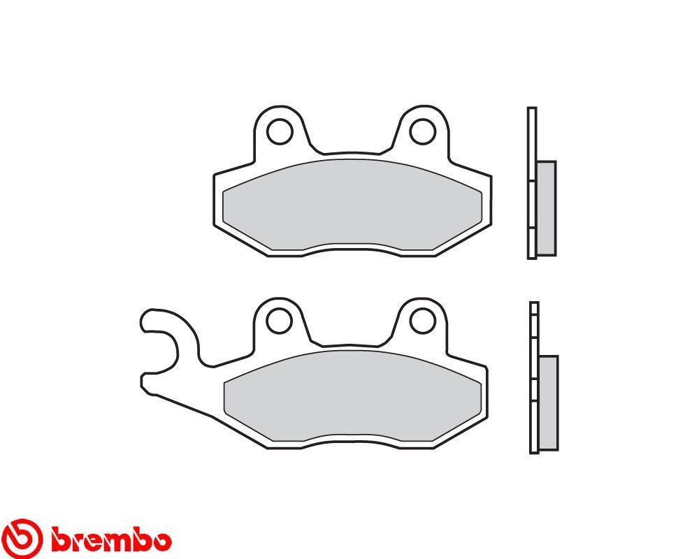 Brembo Pastiglie freno sinterizzate Scooter ant./post. Peugeot GEOSTYLE