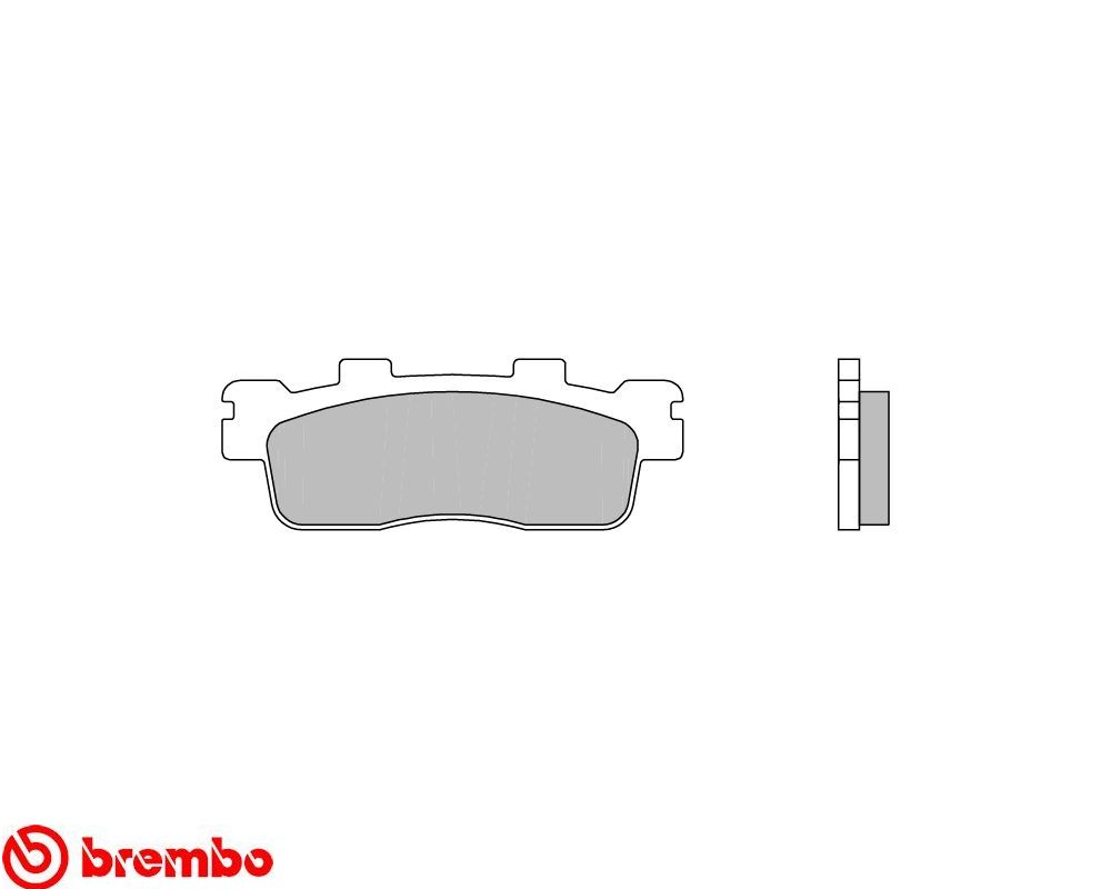 Brembo Pastiglie freno Carbon Ceramic Scooter ant./post. Kymco SUPER DINK 