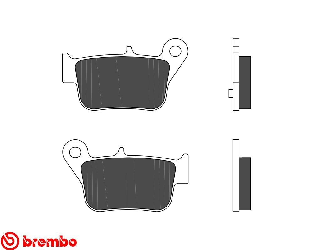 Brembo Pastiglie dei freni Carbon Ceramic Scooter SYM Maxsym 400 