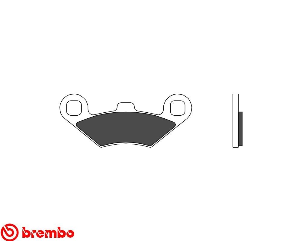 Brembo Pastiglie freno sinterizzate Scooter Peugeot Metropolis 400 /RS 