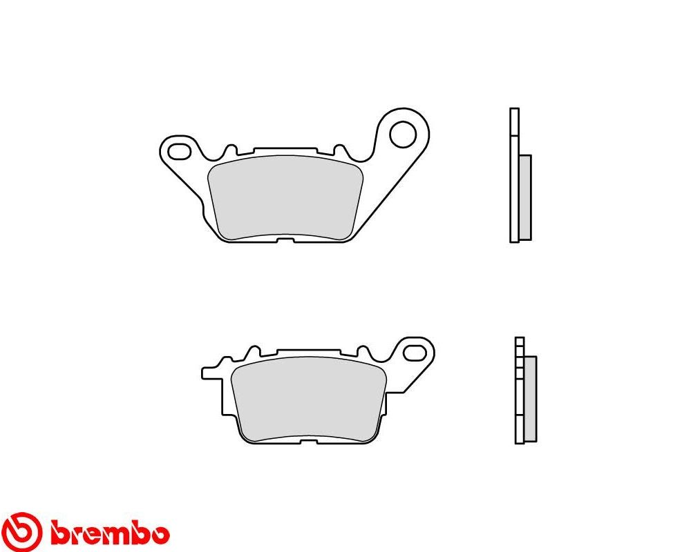 Brembo Pastiglie dei freni anteriori carbon ceramic Yamaha N-Max 125/150 