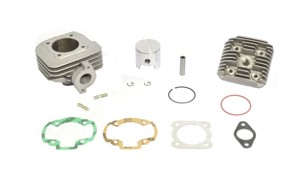 Athena Kit cylindre grand alesage 70 cc. axe de piston Ø 10 mm. pour Suzuki AY KATANA 50, AY Air 50, AJ ZZ Sepia S 50