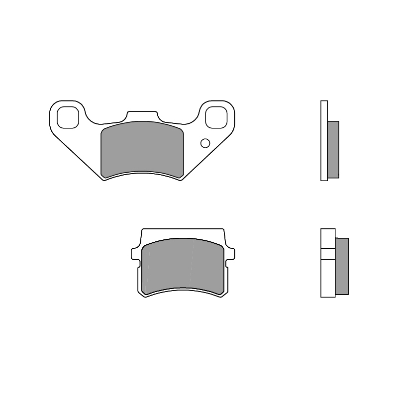 Brembo Brake pads Carbon Ceramic front for PGO BUGRIDER 50