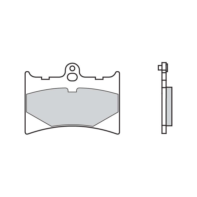 Brembo Brake pads Carbon Ceramic front for Alfer MC 125