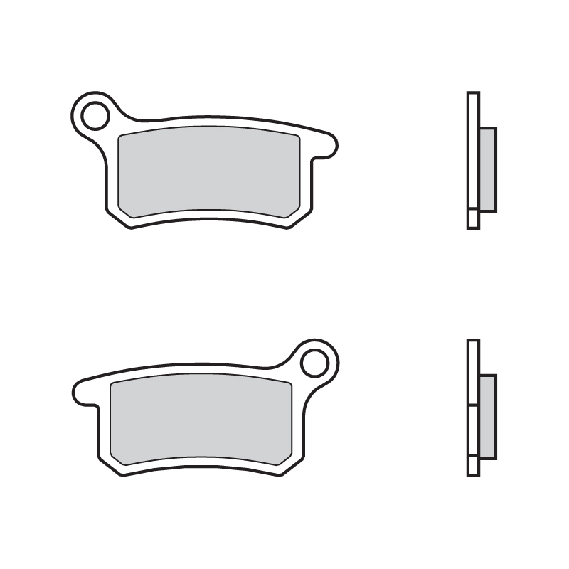 Brembo Brake pads Sinter MX/SM front for Husqvarna CR 65