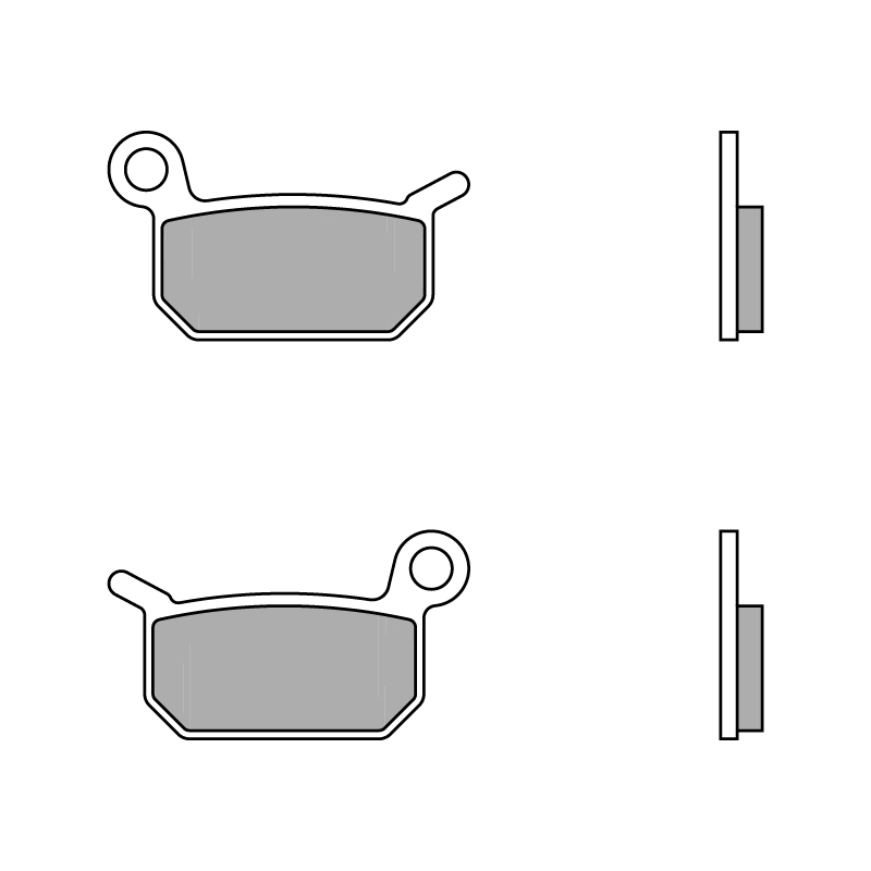 Brembo Brake pads Sinter MX front for Lem CX2, CX3, RX2, RX3 50