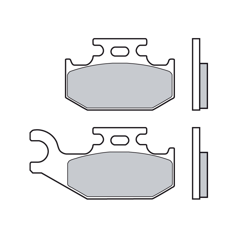 Brembo Brake pads Sinter MX front Suzuki KING QUAD KLT-A KLT-F RIGHT 400