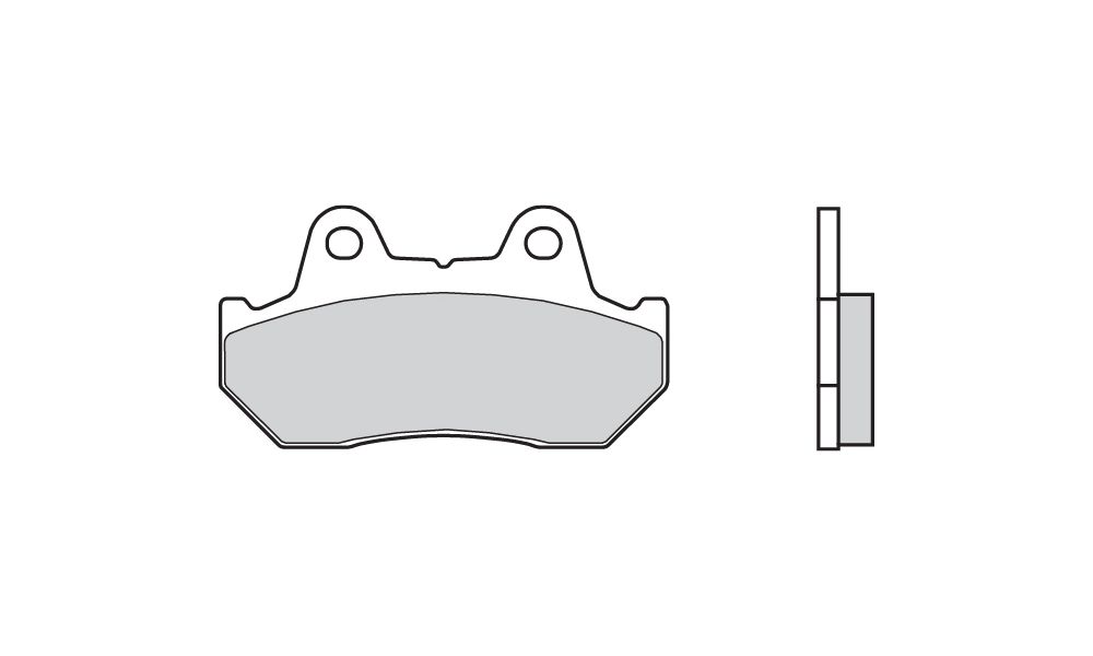 Brembo Pastiglie dei freni Carbon Ceramic anteriori per Honda CB TDC 125