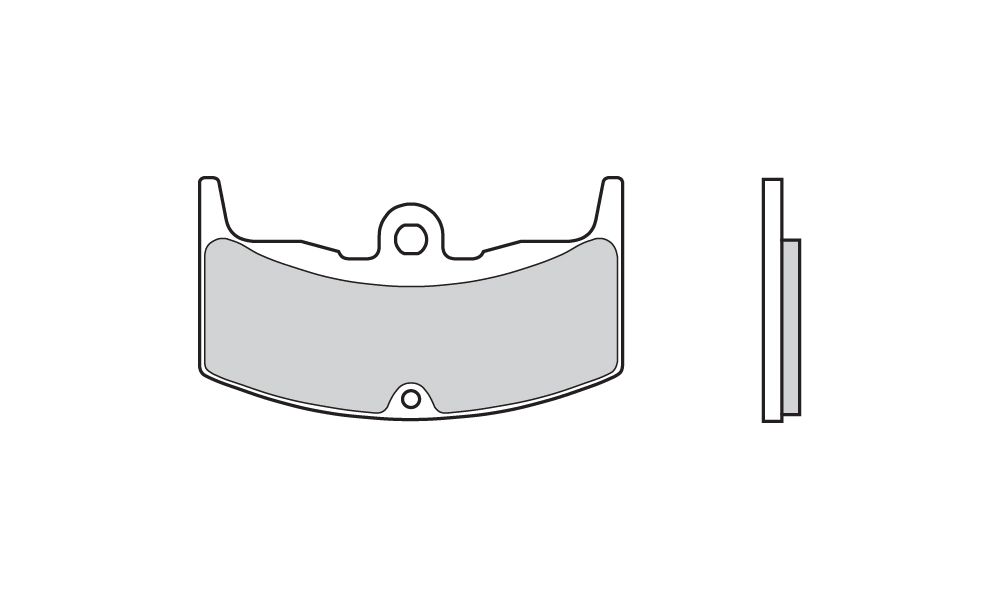 Brembo Pastiglie freno Carbon Ceramic anteriori Honda VT E, FD 250
