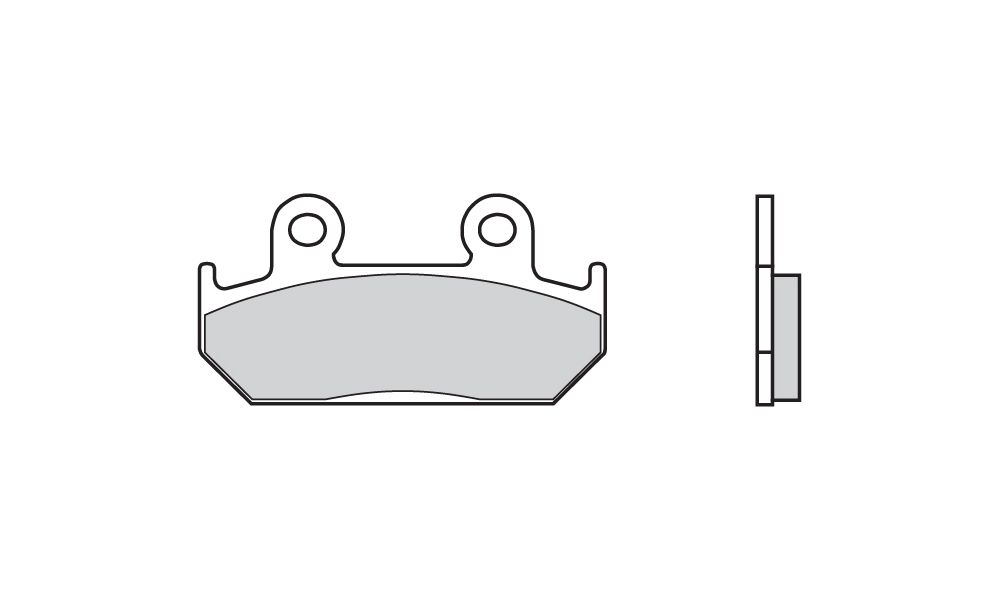 Brembo Pastiglie dei freni Carbon Ceramic anteriori per Honda CBR F 250