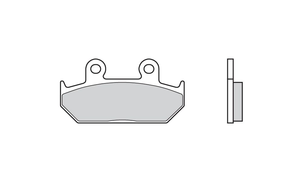 Brembo Pastiglie dei freni Carbon Ceramic anteriori per Honda CB TT 125