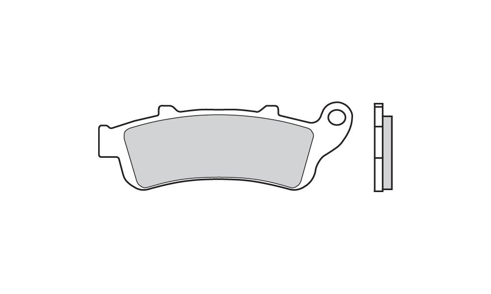 Brembo Pastiglie dei freni Carbon Ceramic anteriori per Honda CBR XX 1000