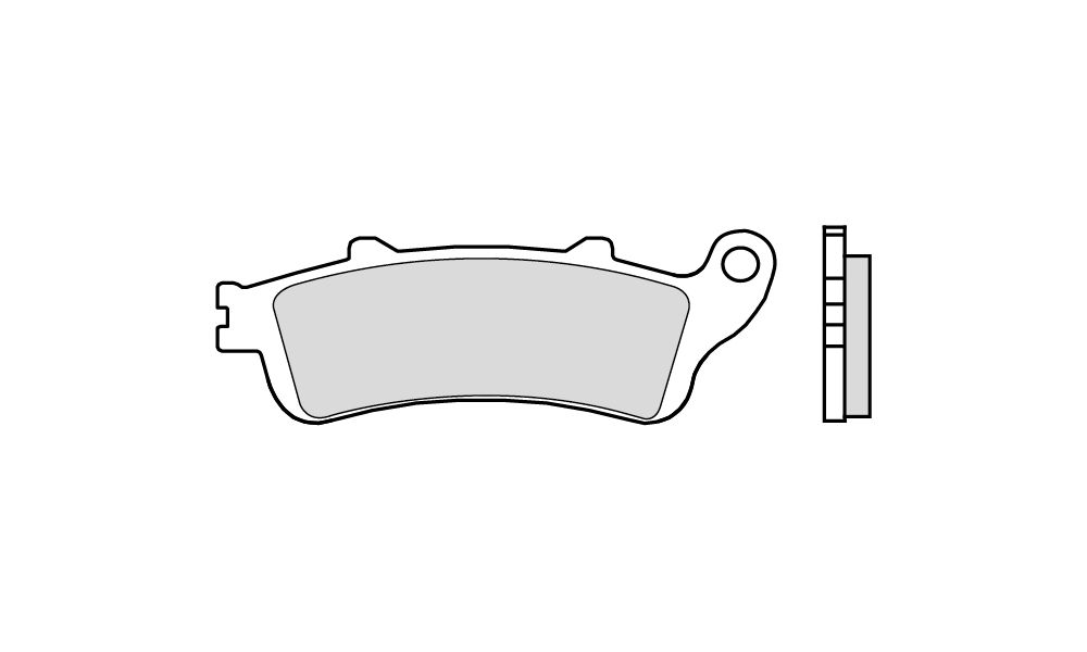 Brembo Pastiglie freno Carbon Ceramic posteriore Honda CBR XX 1000