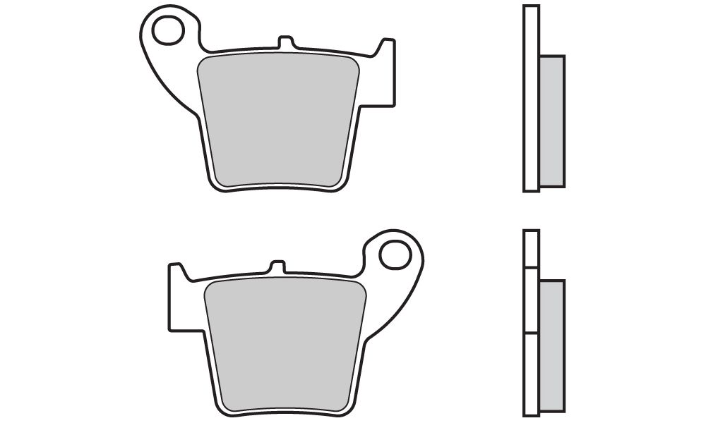 Brembo Pastiglie dei freni sinterizzate MX anteriori per TM 85 85