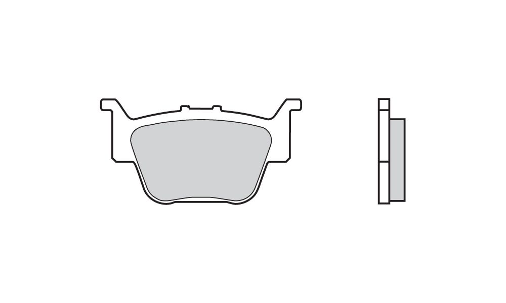 Brembo Pastiglie freno sinterizzate MX ant./post. Honda TRX R 450