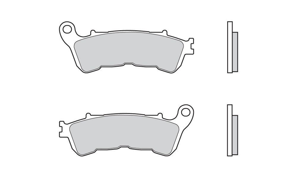 Brembo Pastiglie dei freni sinterizzate serie Road LA