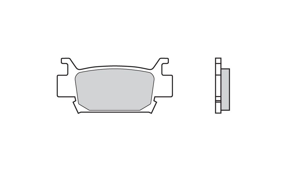 Brembo Pastiglie dei freni sinterizzate MX anteriori per Honda TRX 500