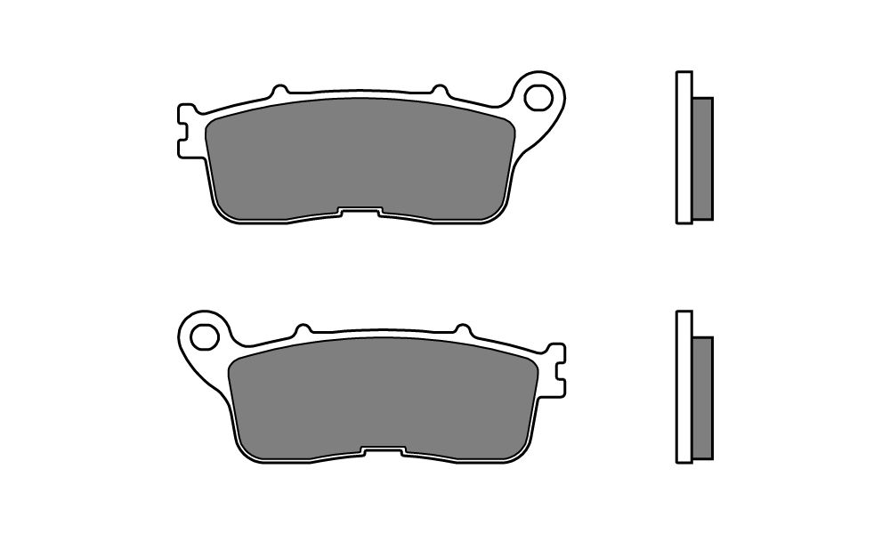 Brembo Pastiglie freno sinterizzate posteriori Honda CROSSTOURER 1200