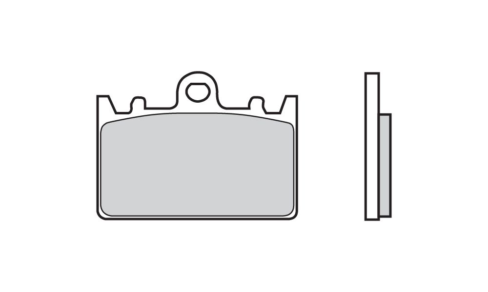 Brembo Brake pads Sinter front for Kawasaki ZXR R 400