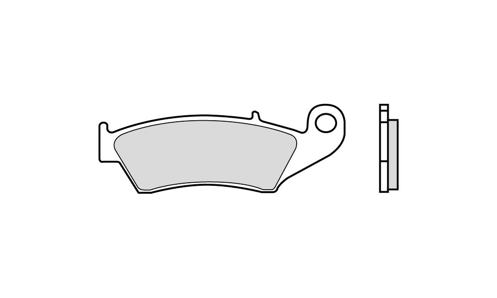 Brembo Brake pads Carbon Ceramic front for Fantic Motor MX Regolarità Competizione 85