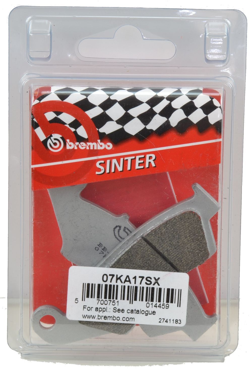 Brembo Brake pads Sinter MX/SM front for Aprilia MX V 450