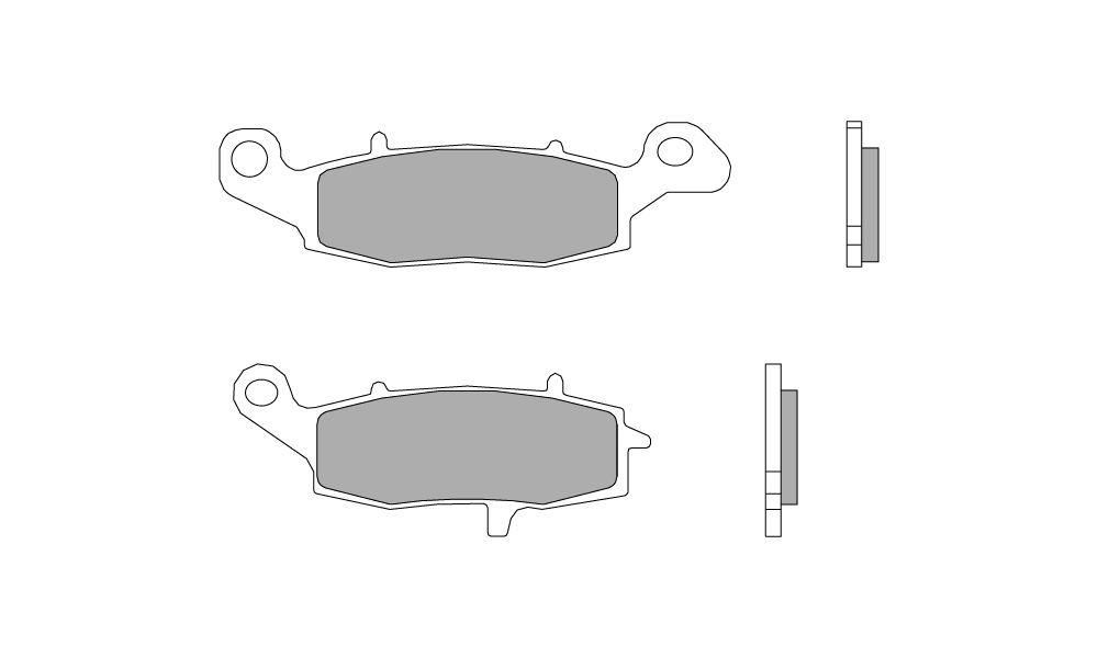 Brembo Pastiglie freno Carbon Ceramic ant. Kawasaki NINJA R 400