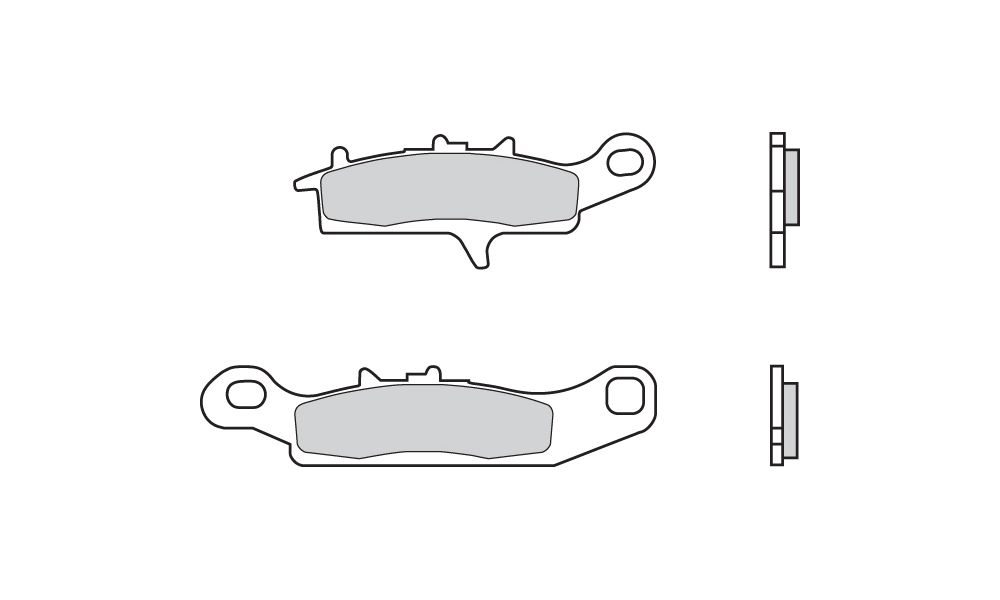 Brembo Pastiglie freno sinterizzate MX ant. Kawasaki KFX 450