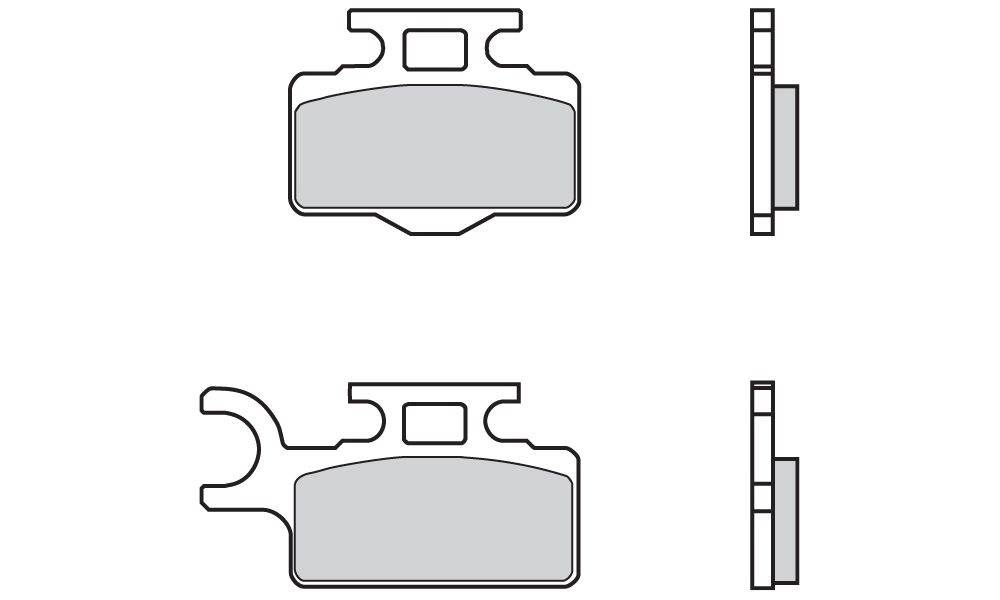 Brembo Brake pads Sinter MX front for Kawasaki KX 65