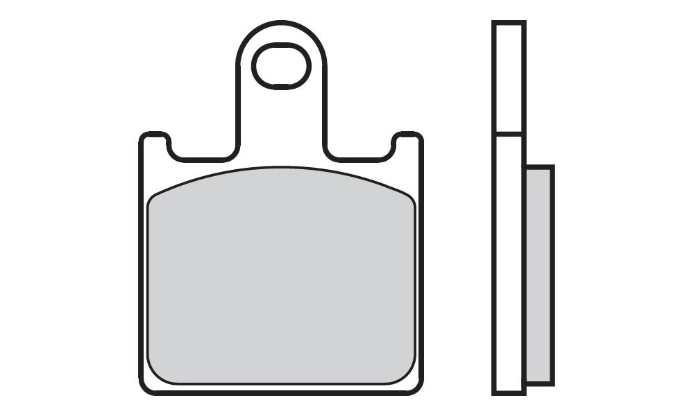 Brembo Brake pads Racing Carbon Ceramic front for Kawasaki NINJA ZX-6R 600