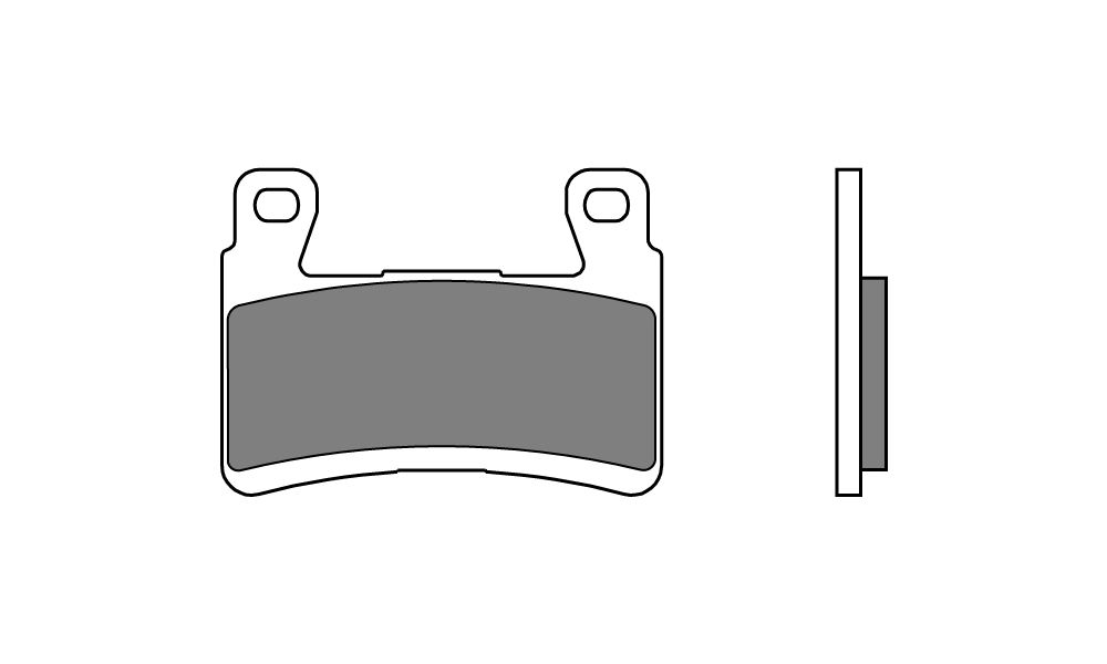 Brembo Brake pads Racing Carbon Ceramic front for Kawasaki ZX-6R 636