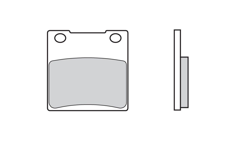 Brembo Brake pads Carbon Ceramic front/rear for Suzuki RG GAMMA 125