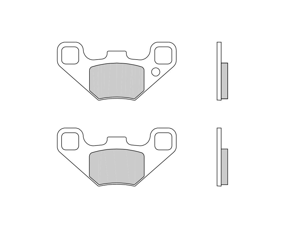 Brembo Pastiglie dei freni sinterizzate off road 