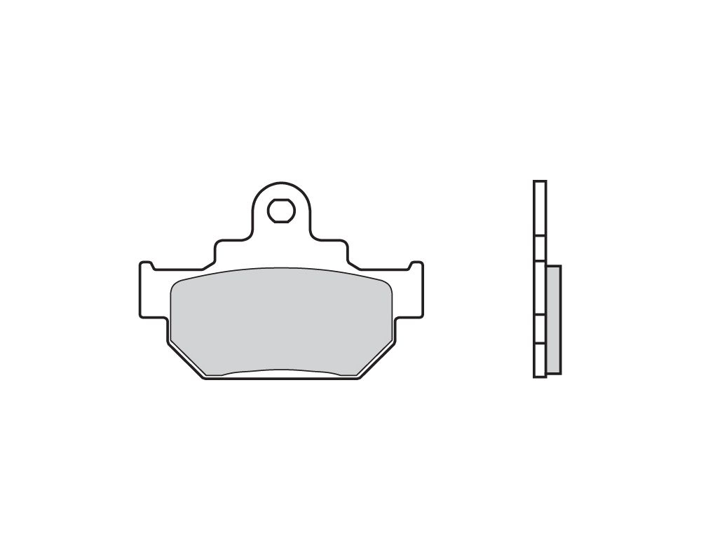 Brembo Brake pads Carbon Ceramic front/rear for Maico GM STAR 250