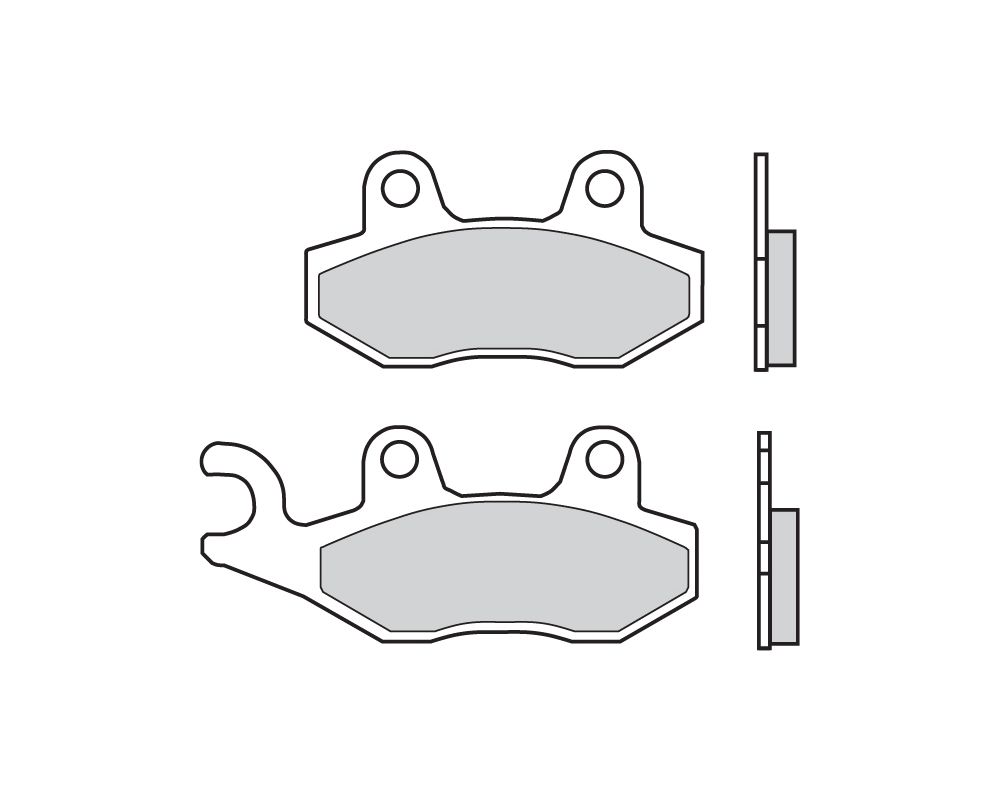 Brembo Pastiglie freno Carbon Ceramic ant./post.e Honda CA REBEL 125