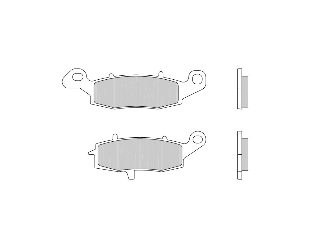 Brembo Brake pads carbon ceramic road use 