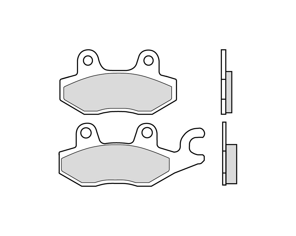 Brembo Brake pads Carbon Ceramic front/rear for MZ RT 125