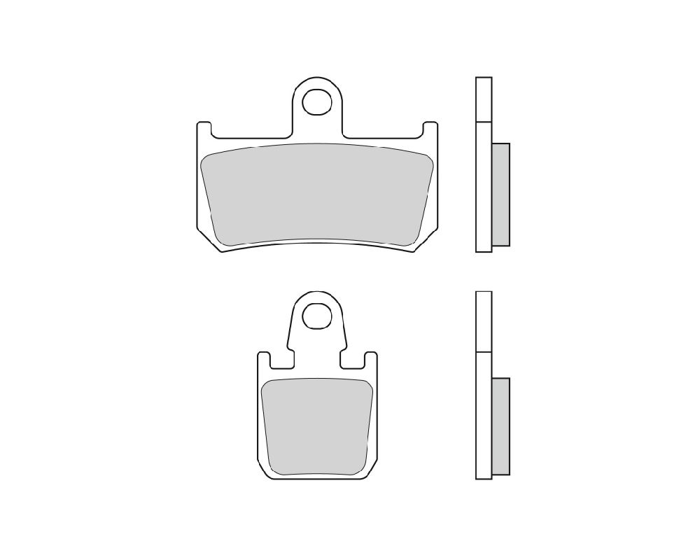 Brembo Pastiglie dei freni sinterizzate anteriori Yamaha YZF R1 1000 