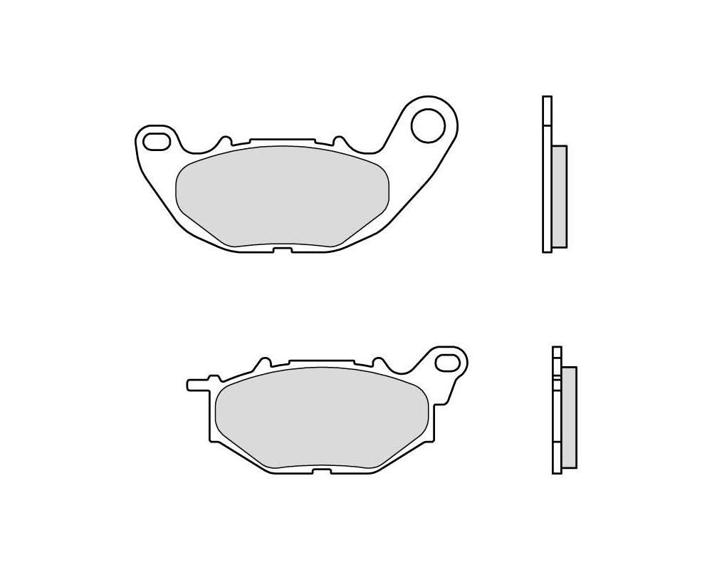 Brembo Pastiglie dei freni Carbon Ceramic Yamaha YZF 250, MT-03, YZF-R3 