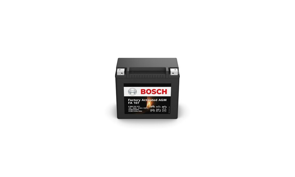 BATTERIA BOSCH PREATTIVATA FA107 12V, 18AH, 310A