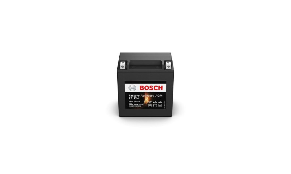 BATTERIA BOSCH PREATTIVATA FA124 12V, 14AH, 230A