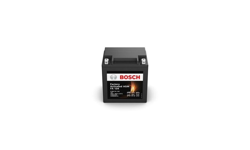 BATTERIA BOSCH PREATTIVATA FA134 12V, 30AH, 385A