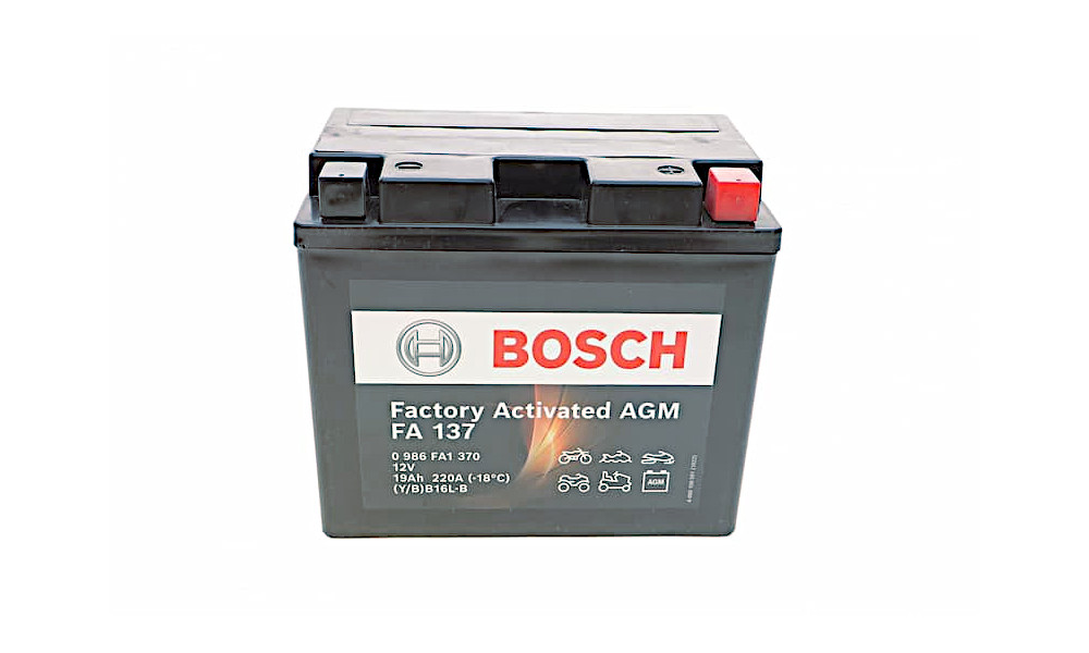 BATTERIA BOSCH PREATTIVATA FA137 12V, 19AH, 220A