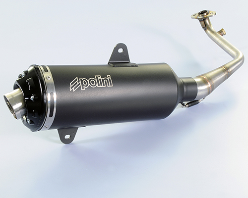 POLINI EXHAUST 4 STROKE STAINLESS STEEL BLACK APPROVED SYM JOYMAX 125