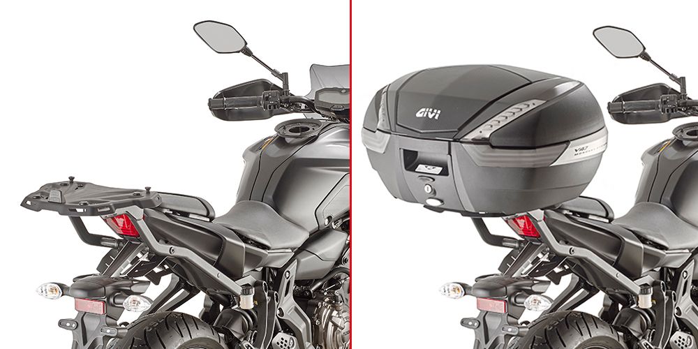 GIVI REAR RACK FOR MONOKEY OR MONOLOCK TOP-CASE FOR YAMAHA MT-07